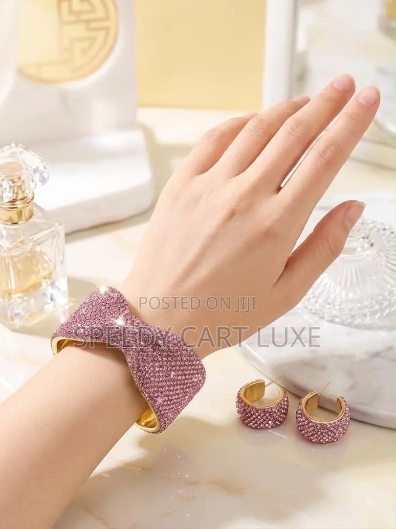 Pink Bow Bangles