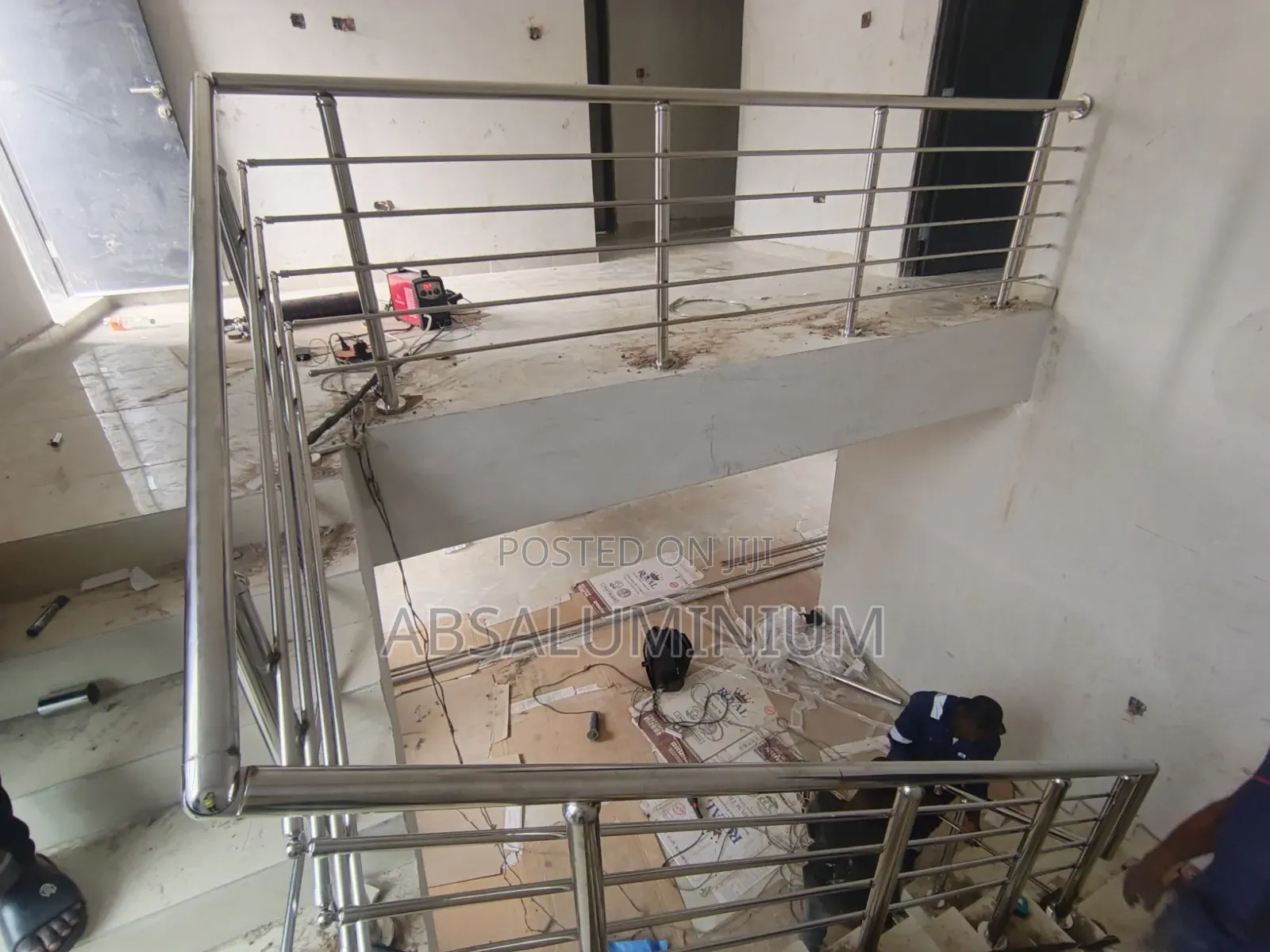 Horizontal Stainless Hand Railings