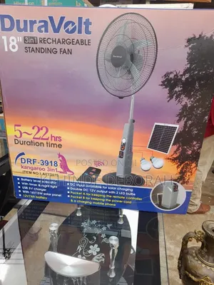Duravolt 4 in 1 Solar Fan