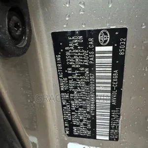 Toyota Camry 2008 Gold