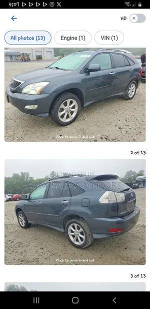 Lexus RX 350 AWD 2008 Gray