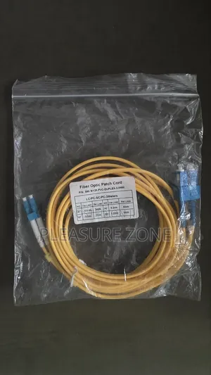 SC-LC Fiber Patch Cord Full Duplex Single Mode 3Meters