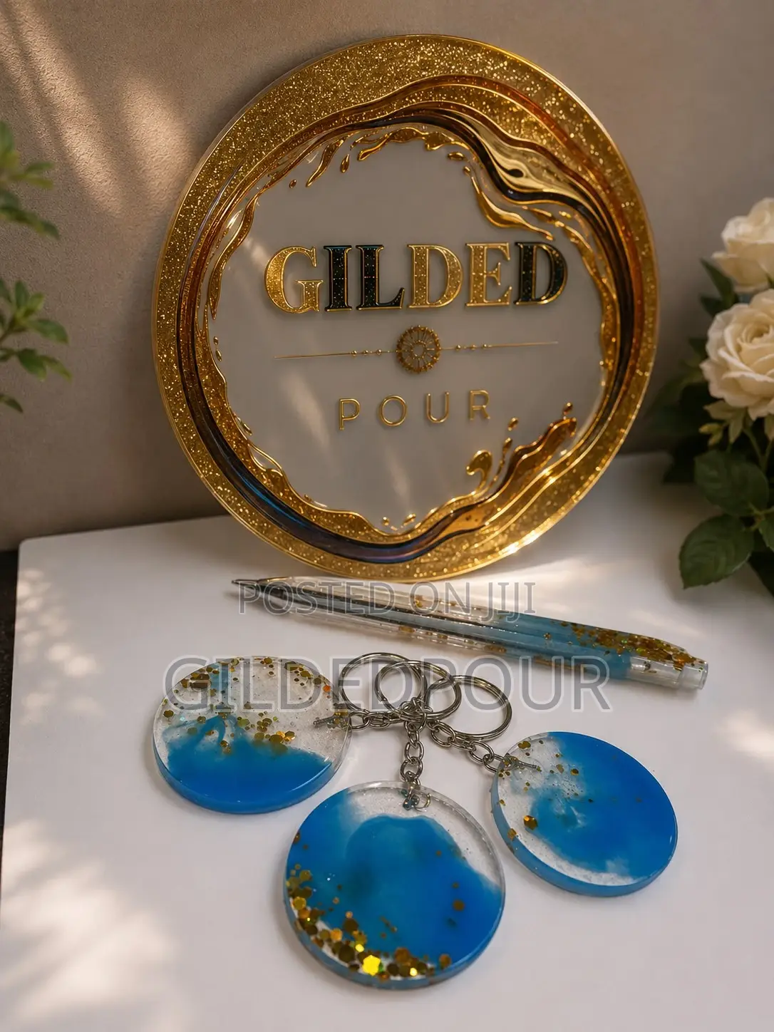 Resin Keychain