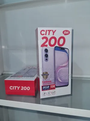 New Itel City 200 128 GB Black