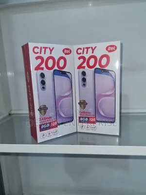 New Itel City 200 128 GB Black
