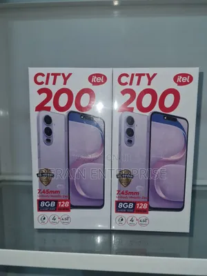 New Itel City 200 128 GB Black