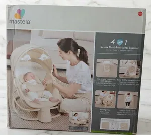 Mastela 4-in-1 Deluxe Multi-Functional Bassinet & Baby Rocker