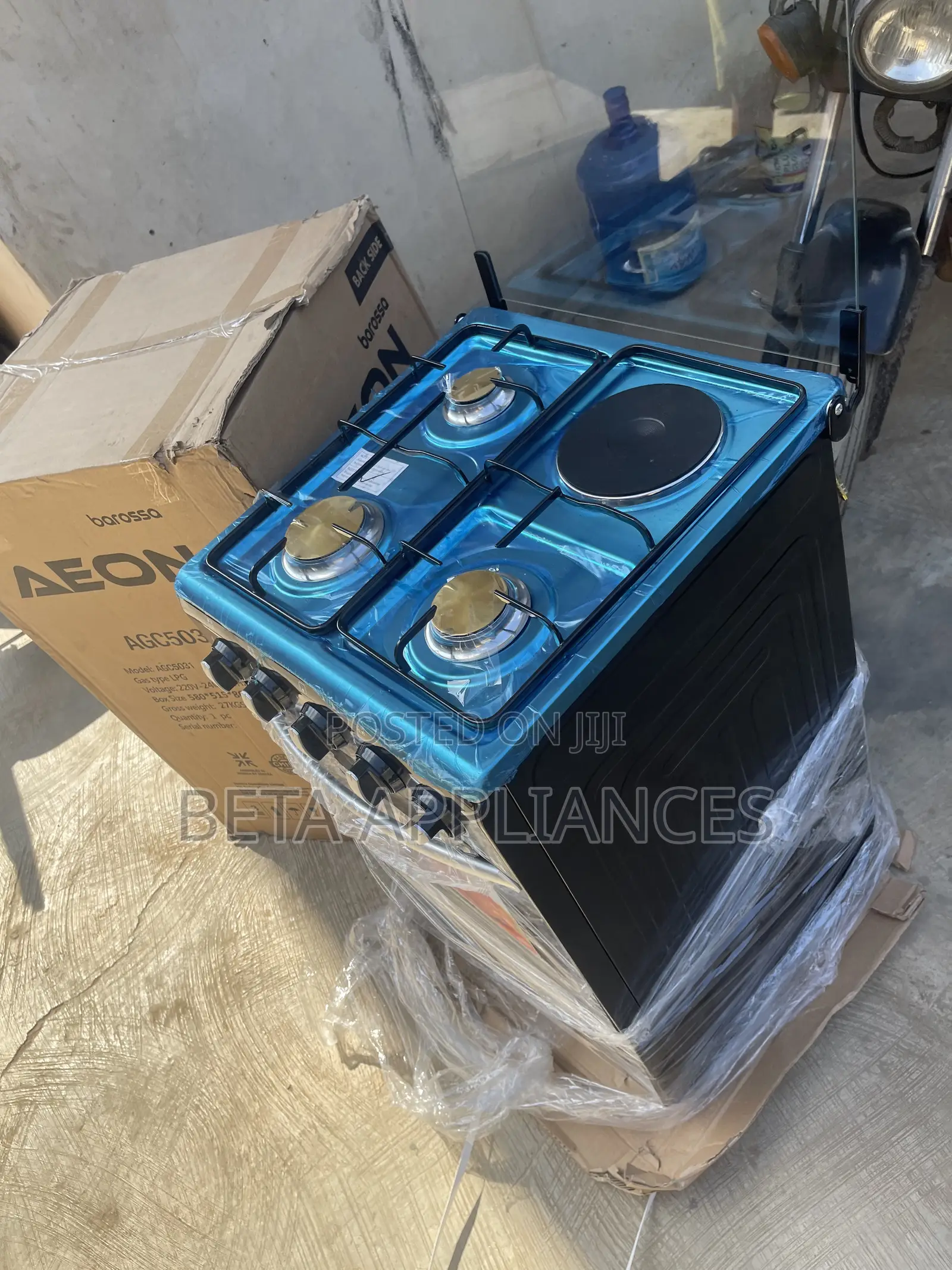 Aeon 3+1 Compact Gas Cooker – 50x50