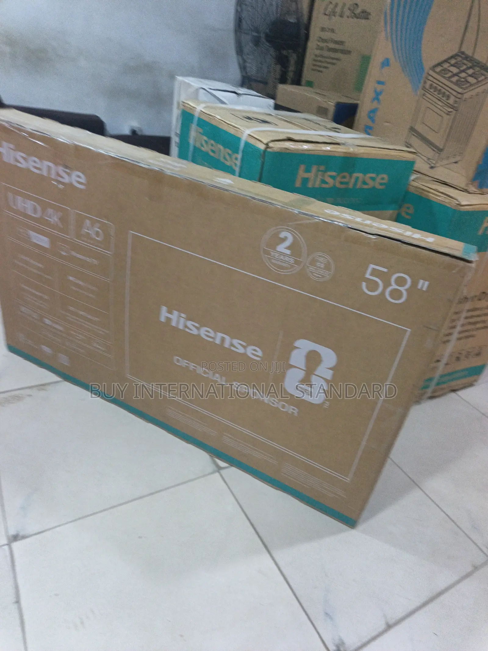 Hisense 58" UHD Smart Television Home Media Display