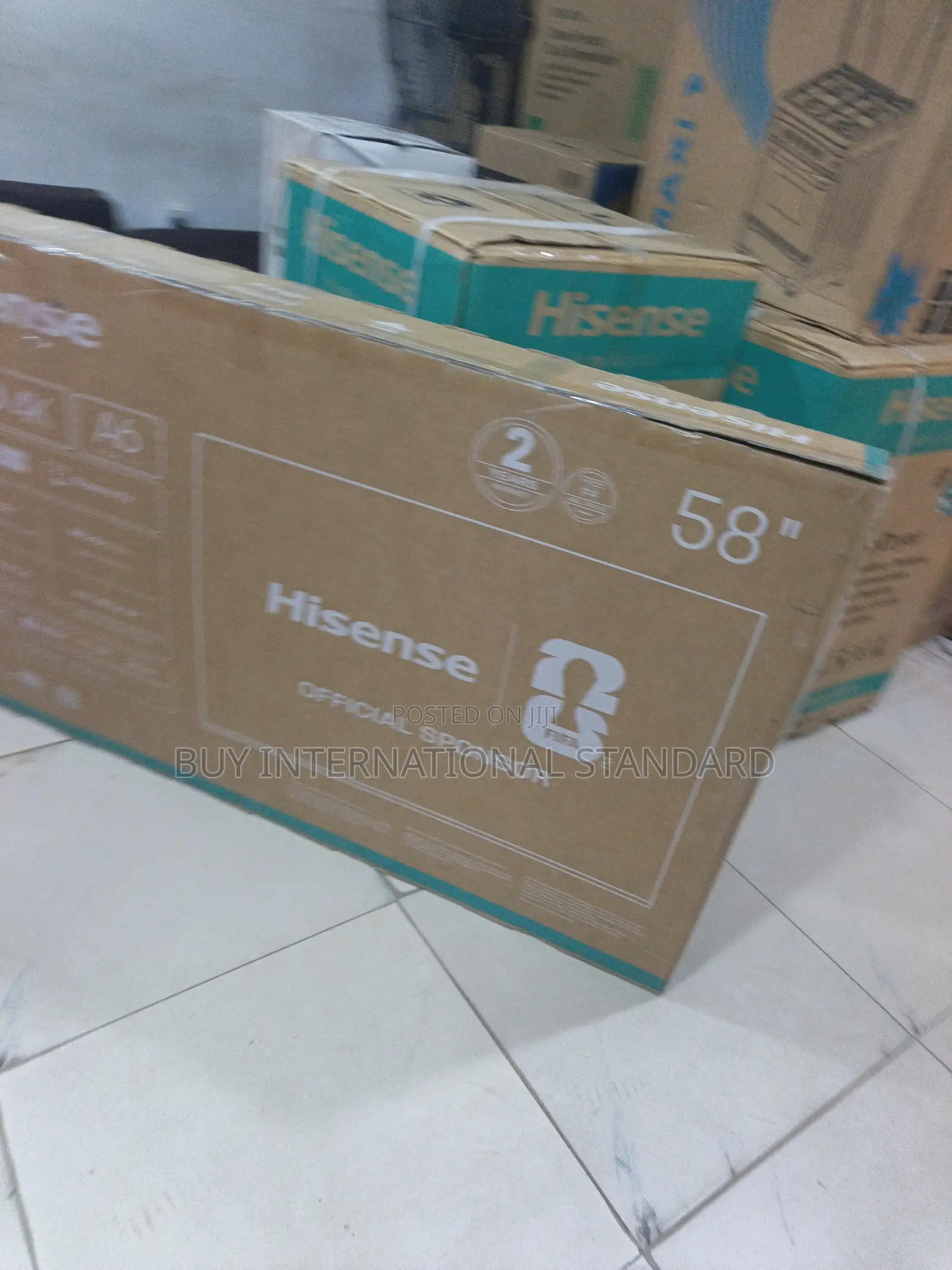 Hisense 58" UHD Smart Television Home Media Display