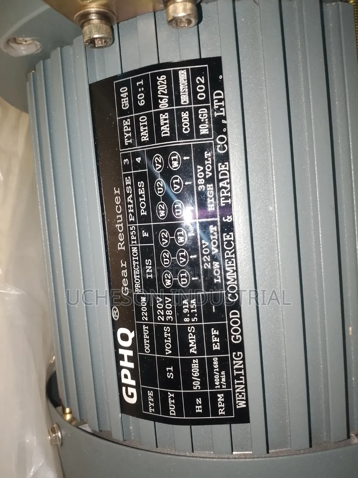 Original GPHQ Gearmotor