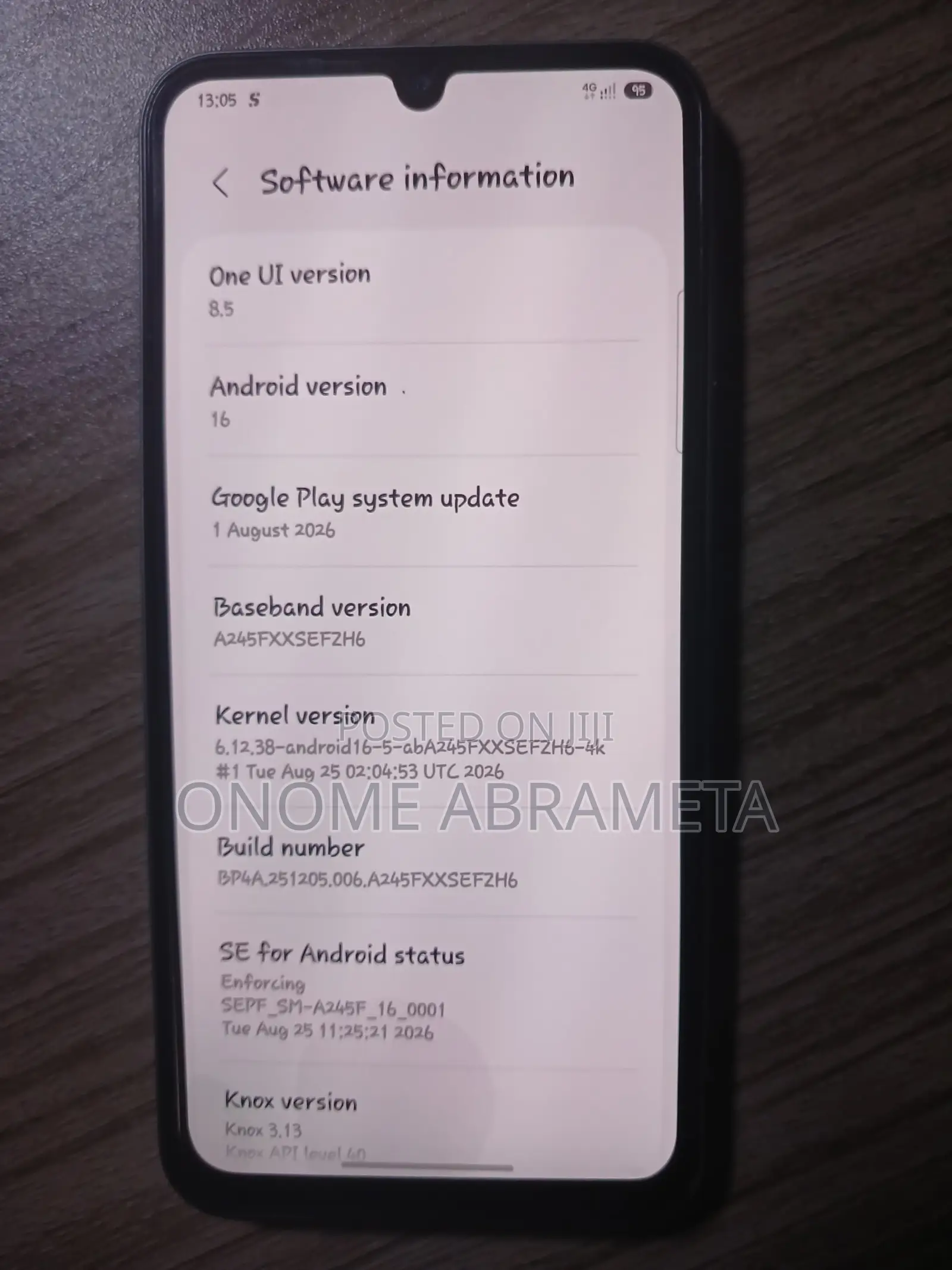 Samsung Galaxy A24 128 GB White