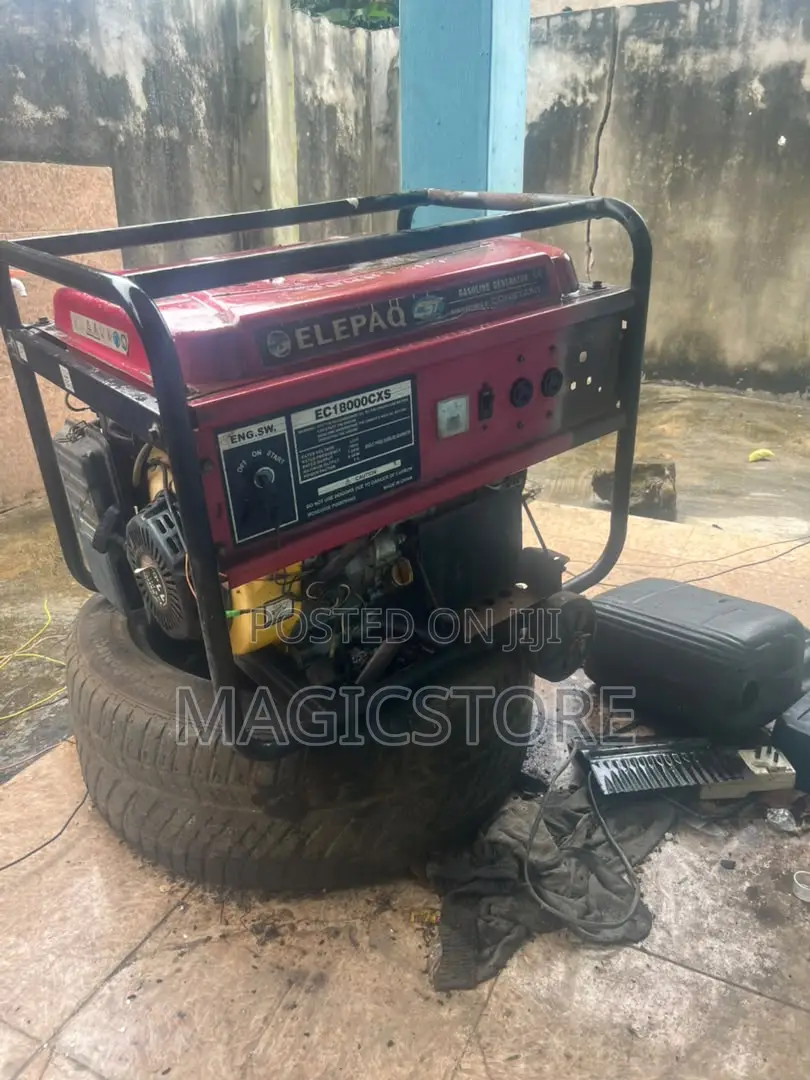 8kva Elepaq Generator Used