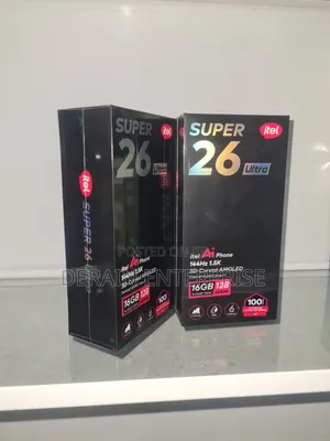 New Itel S26 Ultra 256 GB Black