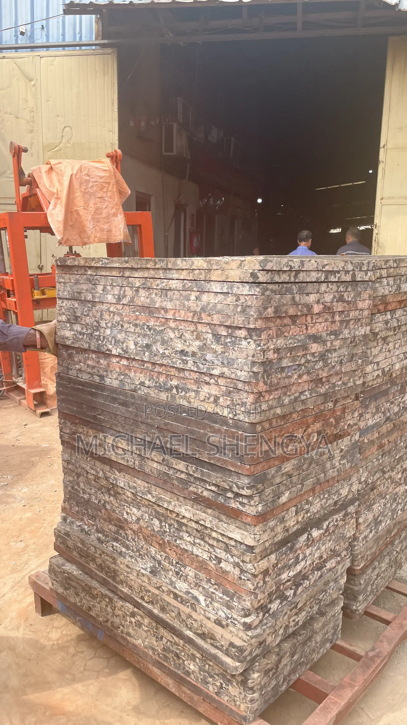 Brick Fibre Pallet