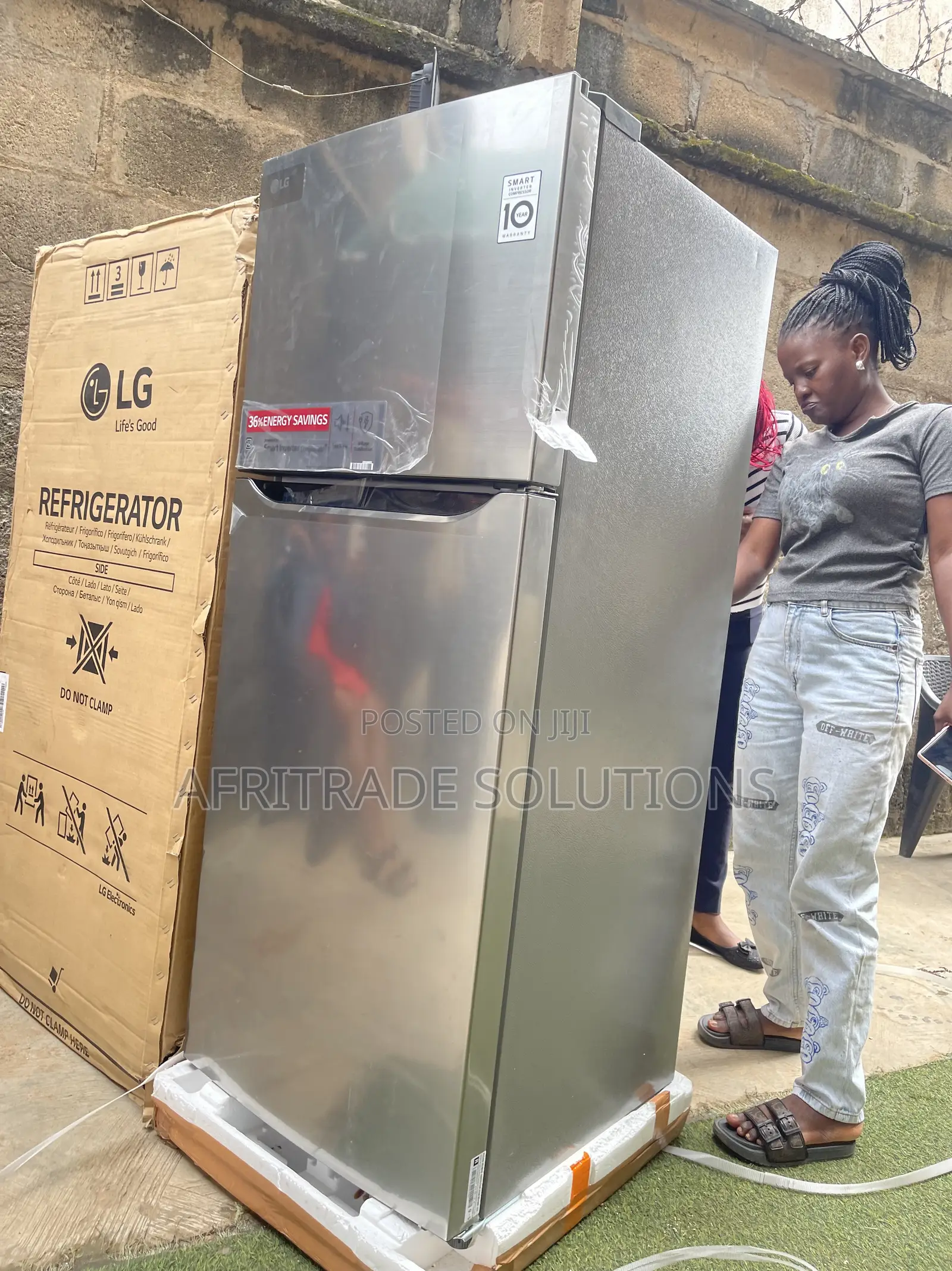 LG 260L Inverter Double Door Refrigerator