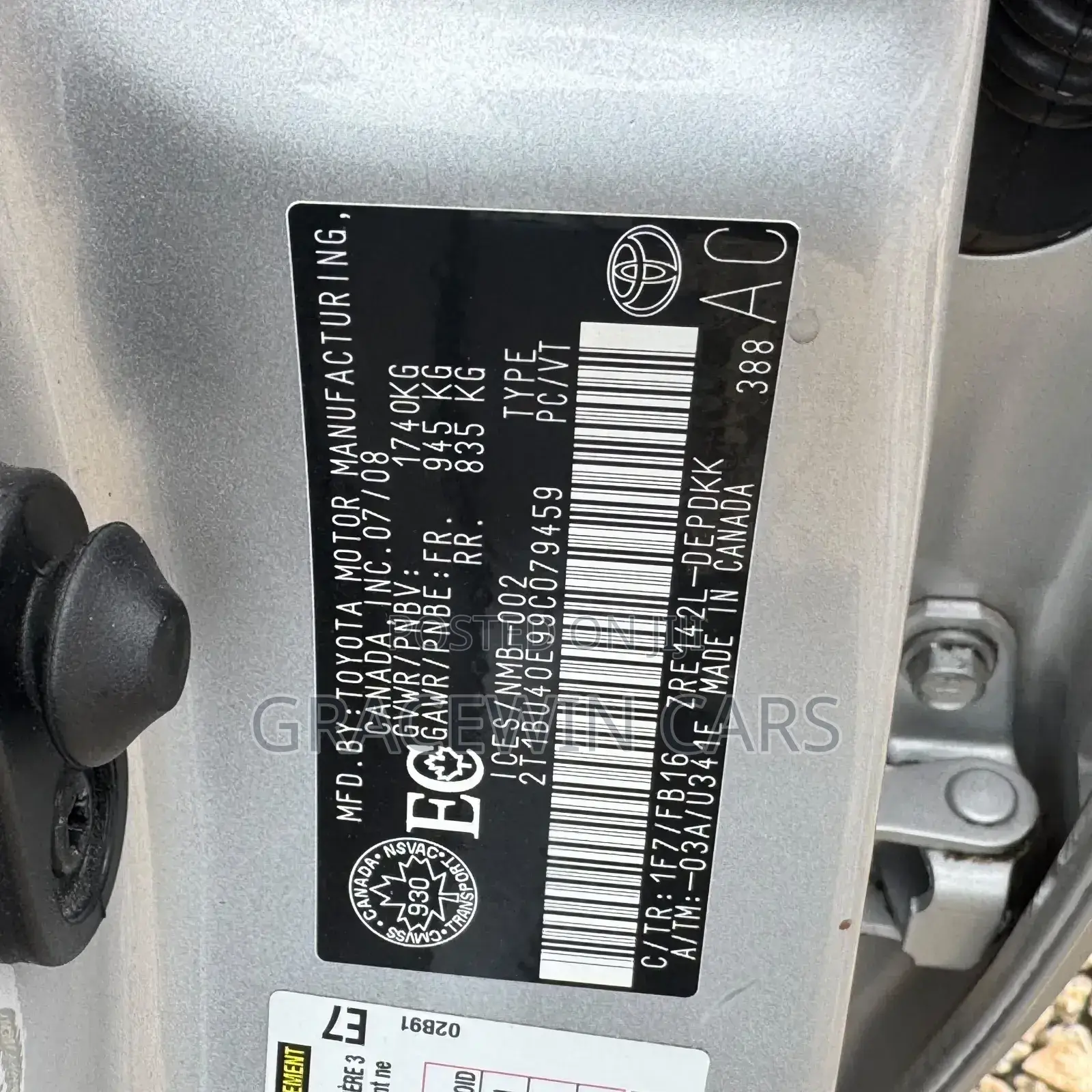 Toyota Corolla 2009 Silver