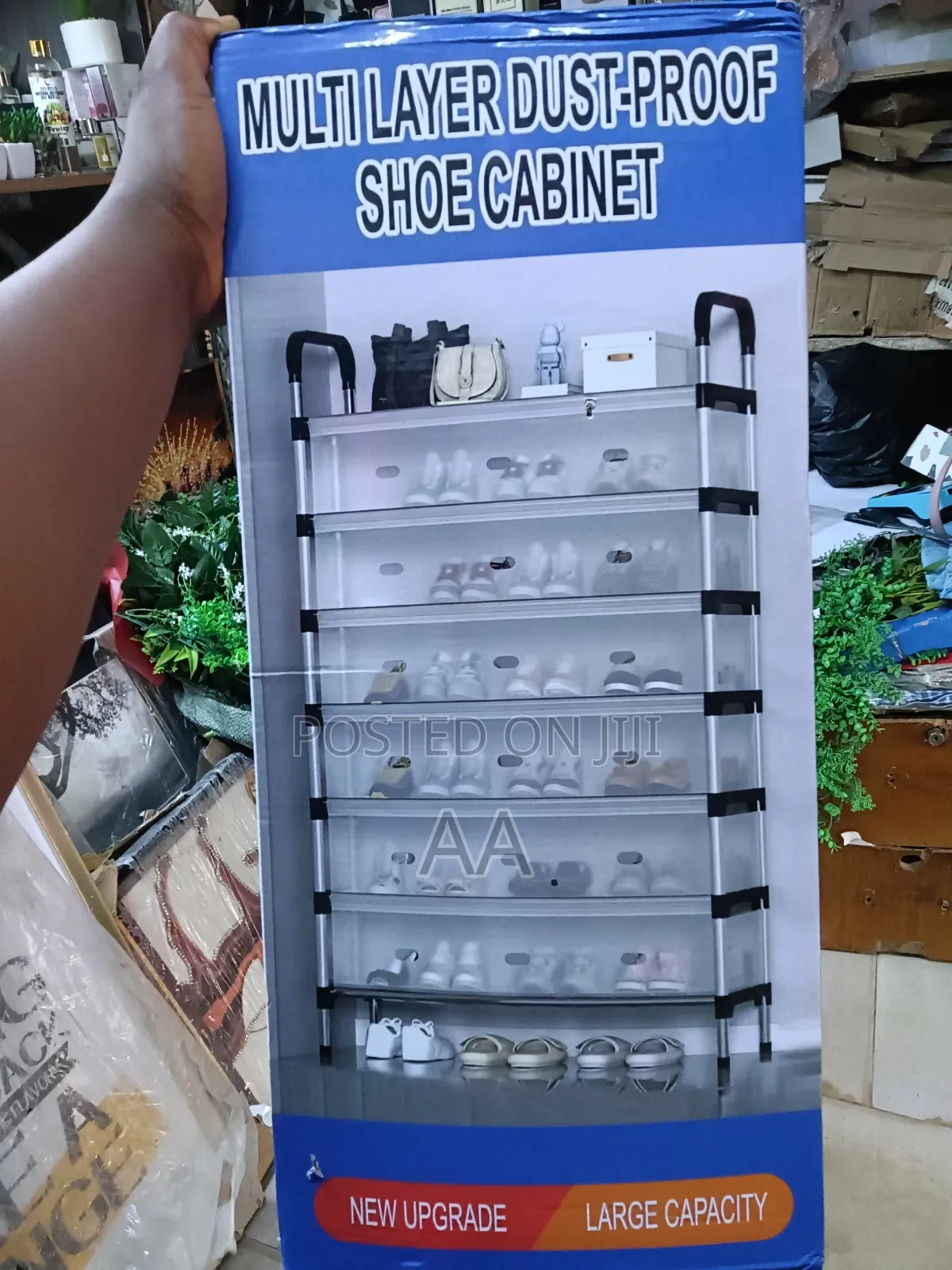 Multi Layer Dust Proof Shoe Rack