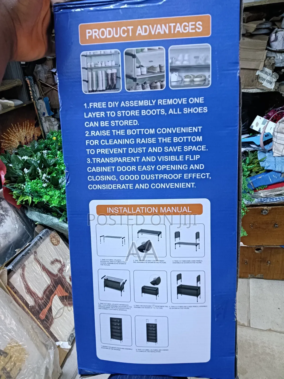 Multi Layer Dust Proof Shoe Rack