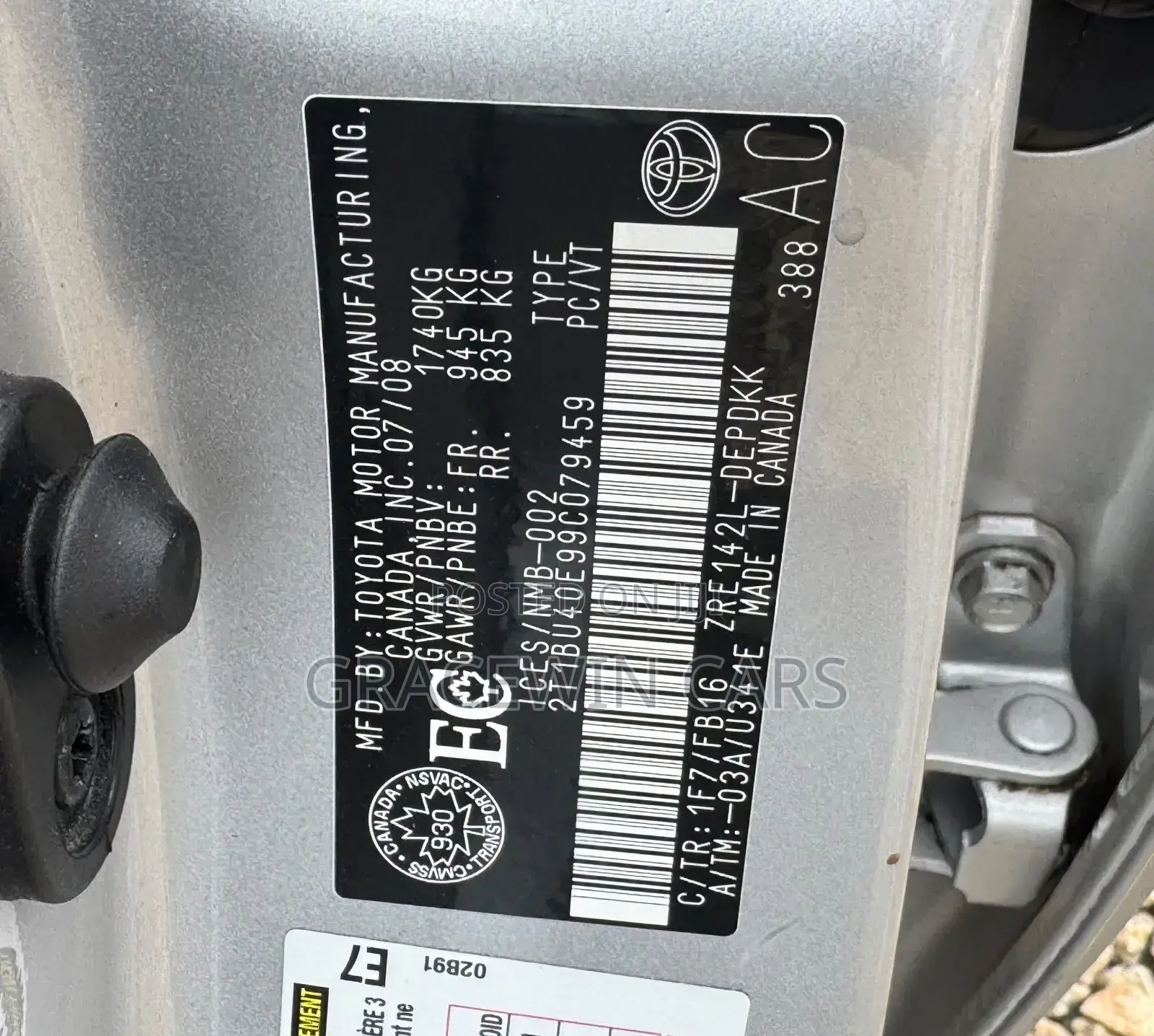 Toyota Corolla 2009 Silver