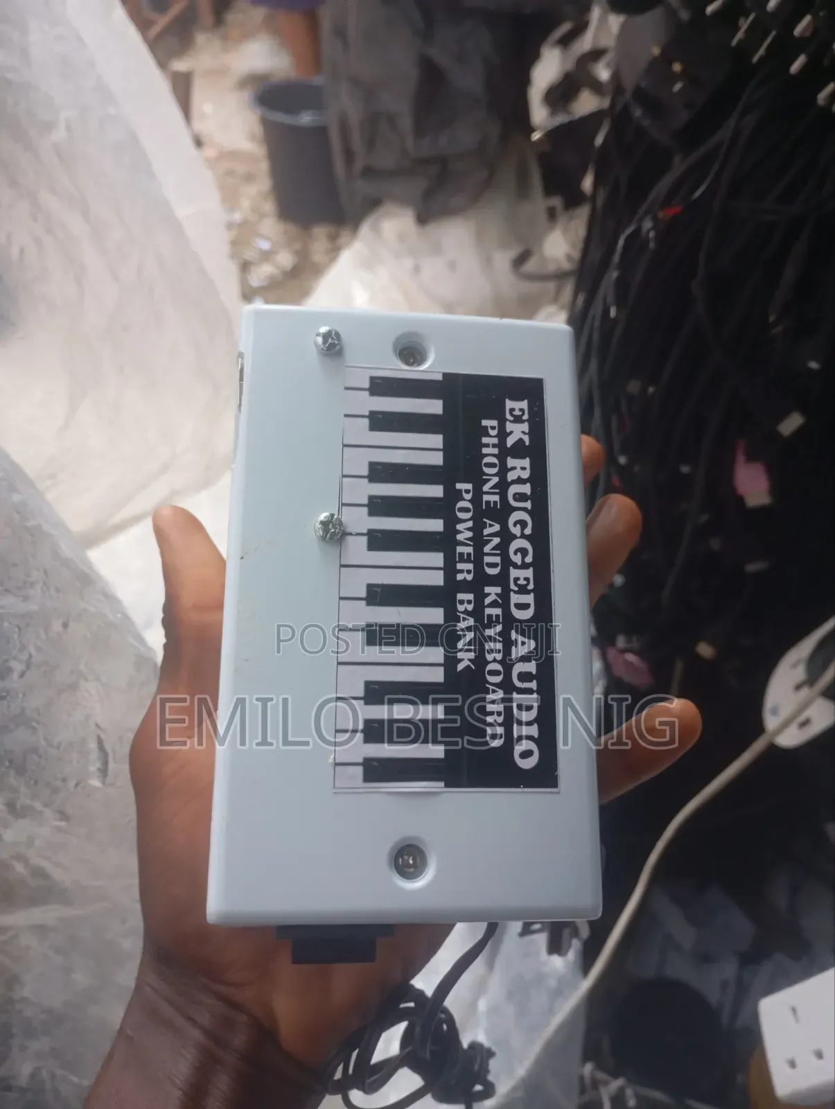 Phone and Keyboard Powered