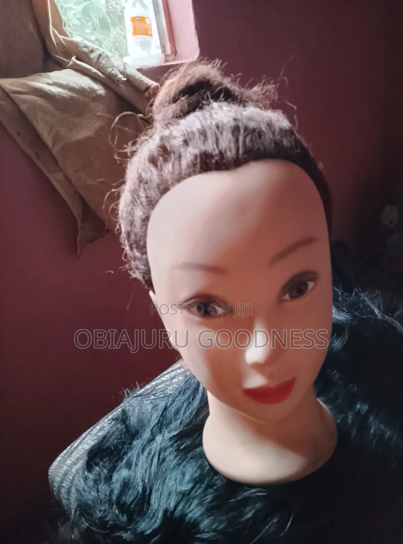 Head Dummy With Hair