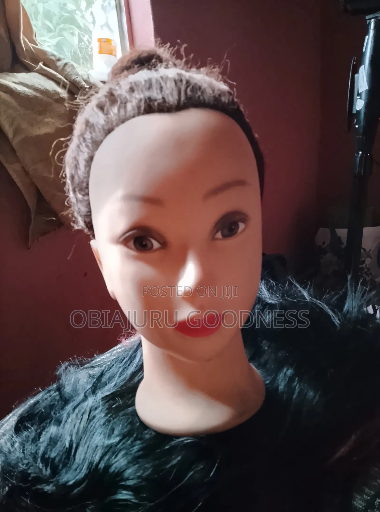Head Dummy With Hair