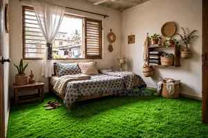 Artificial, Synthetic, Quality Carpet Grass