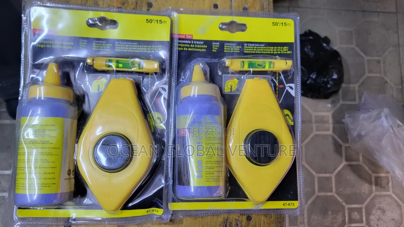 15m Chalk Line Layout Set