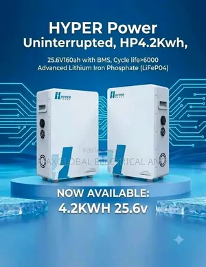 Hyper Power 4kwh Lithium Battery