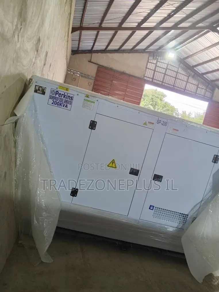 Perkins 200kVA Low Noise Diesel Generator