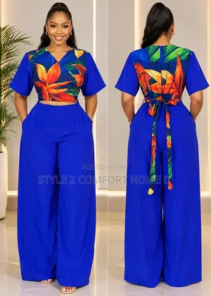 Wrap Jumpsuit & Front Cut Jumpsuit