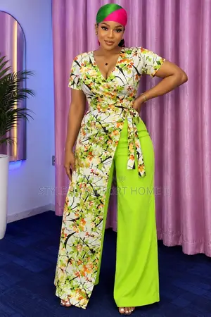 Wrap Jumpsuit & Front Cut Jumpsuit