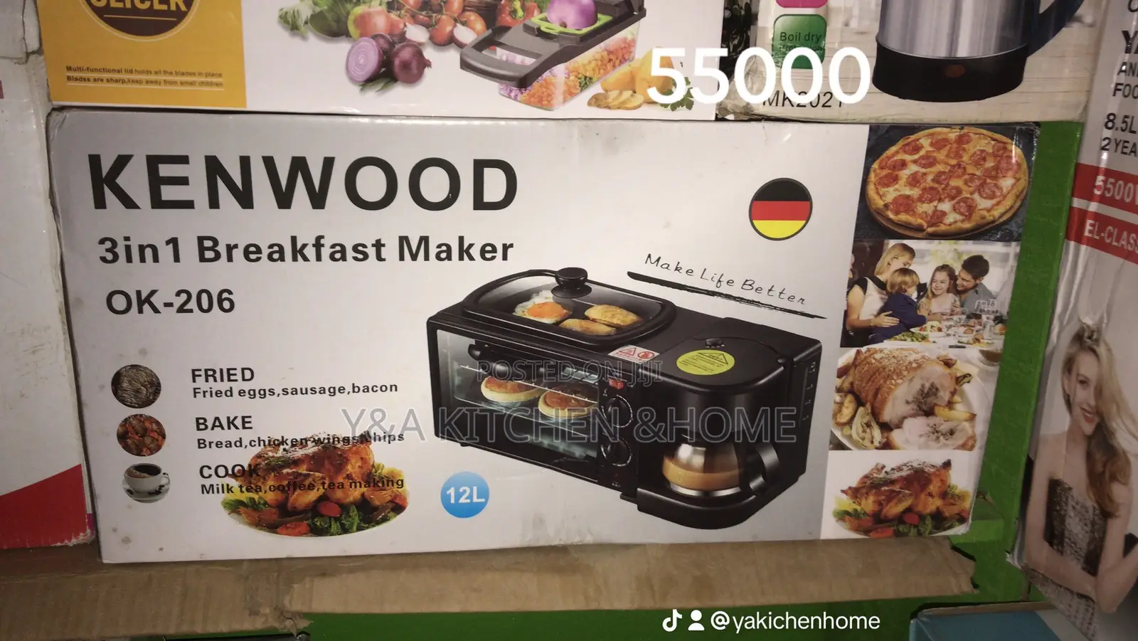 3in1 Kenwood Breakfast Makers