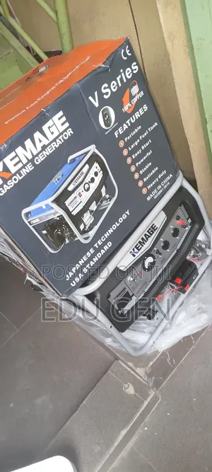 Kemage KM5800E2R 5KVA Generator – 100% Copper Coil & Remote Control