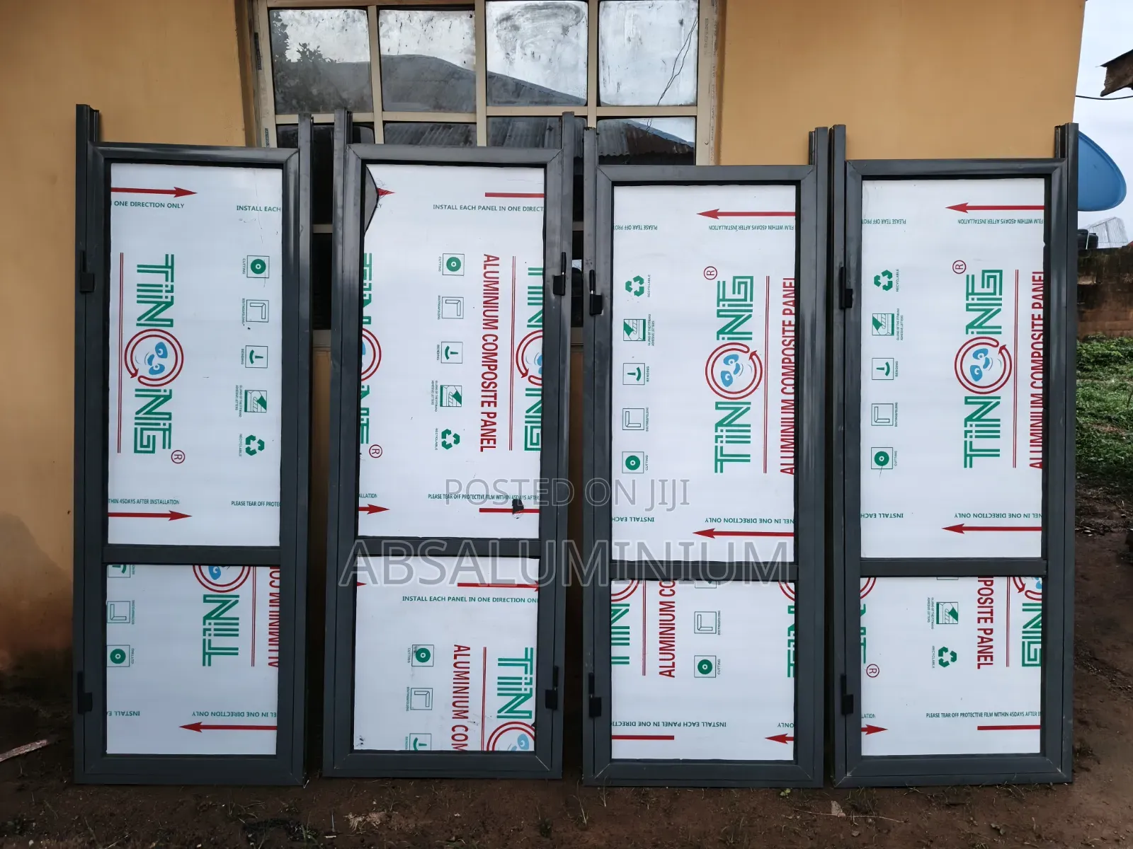 Aluminum Toilet Door