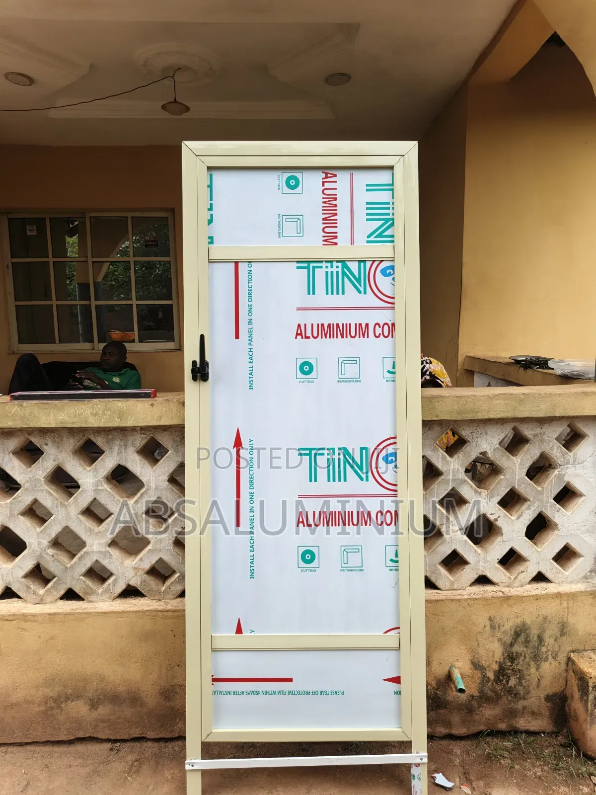 Aluminum Toilet Door