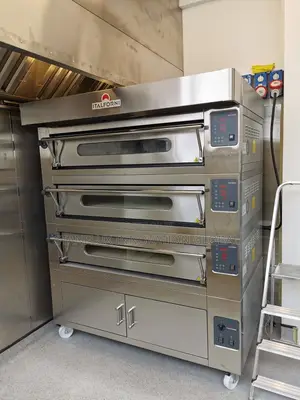 Deck Oven, 3-Deck/6-Tray