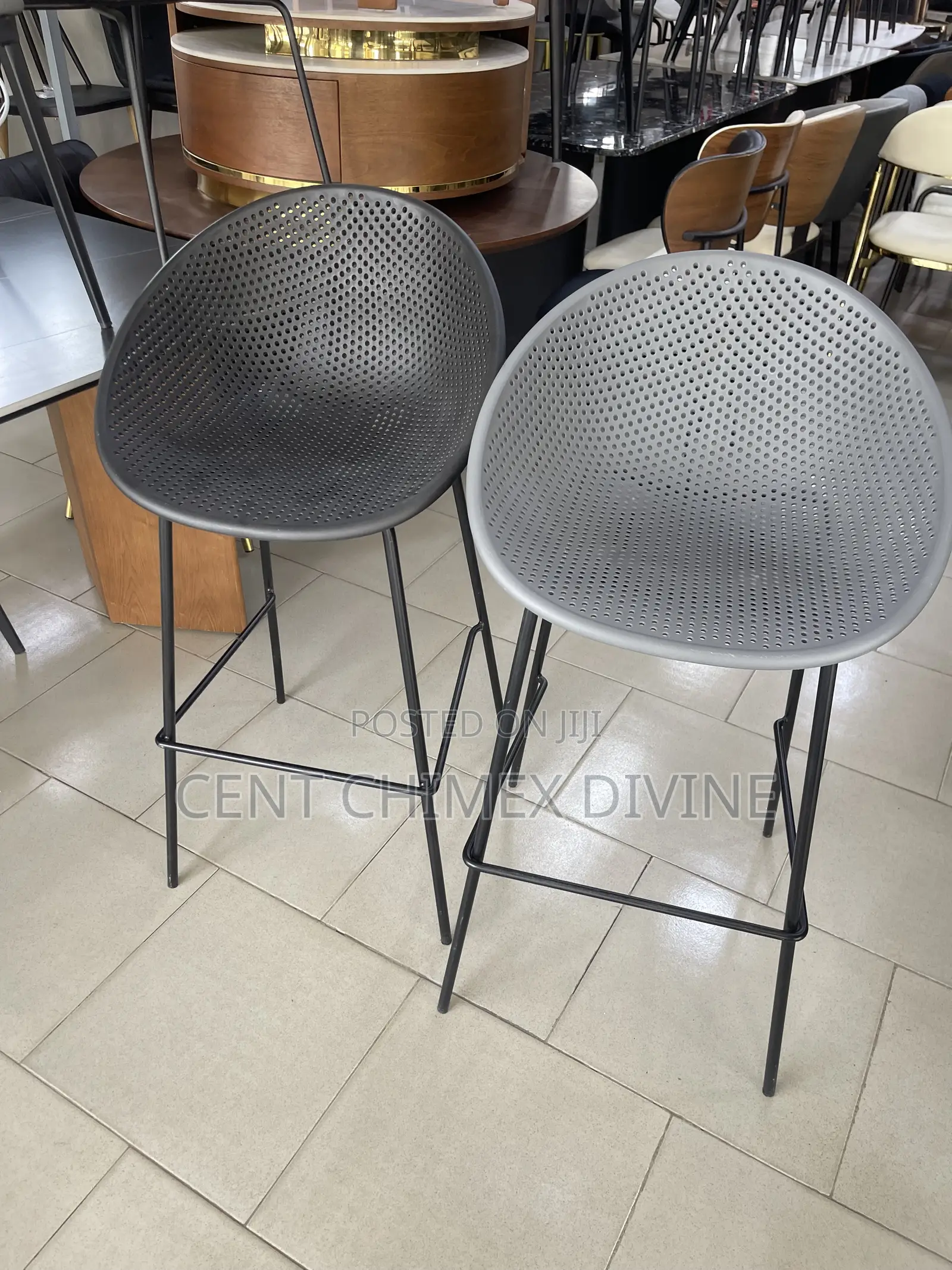 Basket Bar Stool