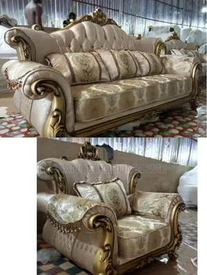 Royal Fabric Sofa Chair By7
