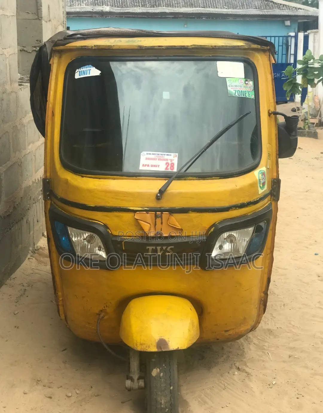 TVS 2020 Yellow