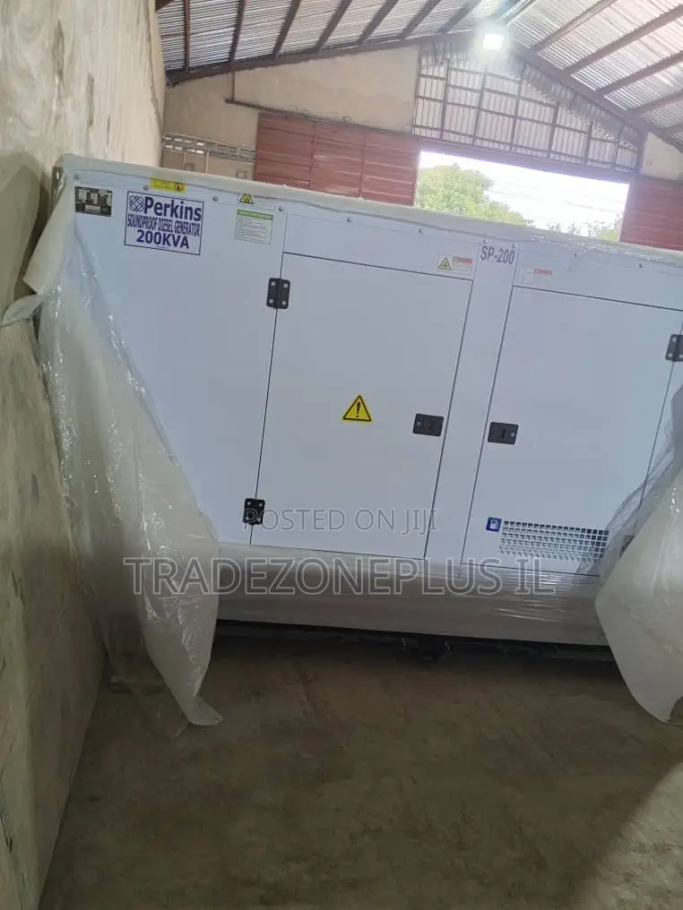 Perkins 200kVA Silent Generator Ready for Use
