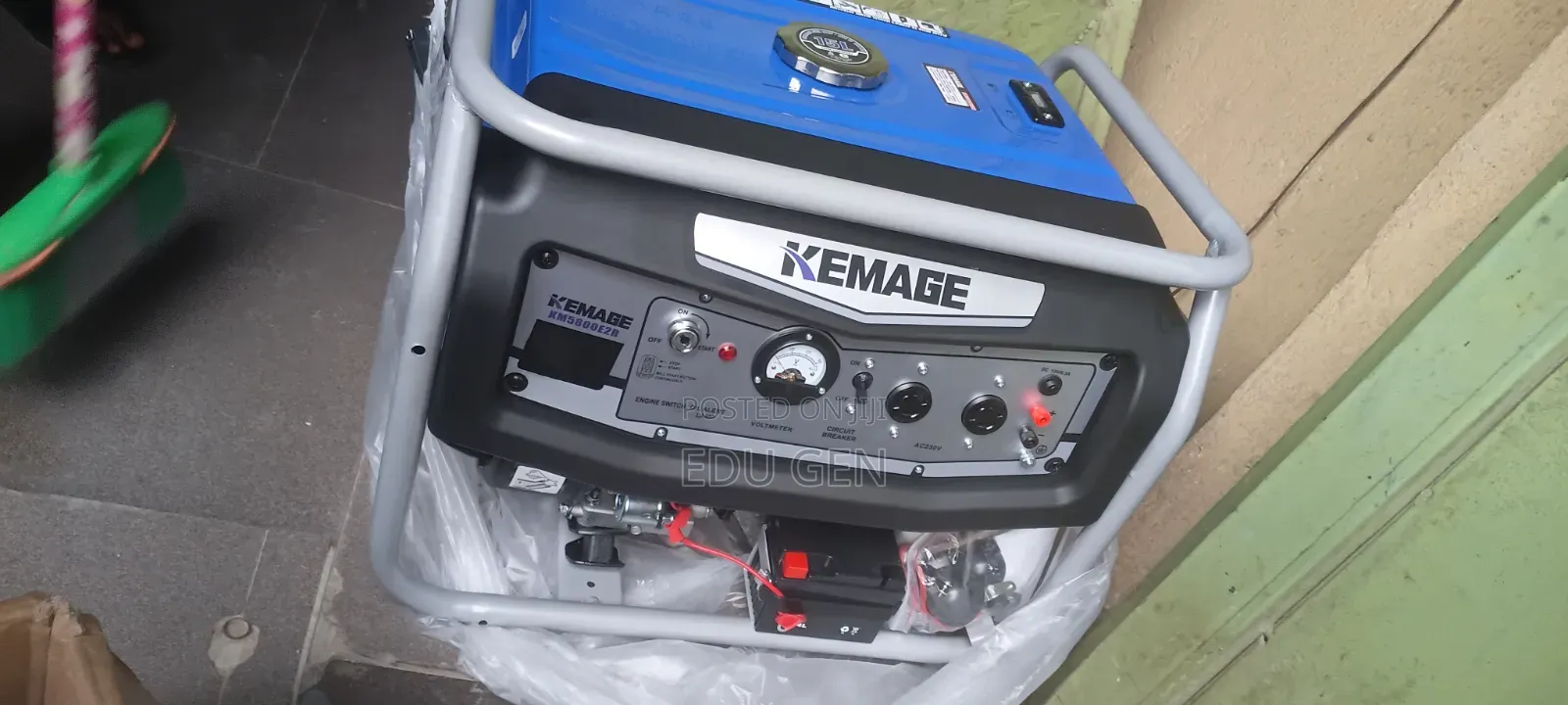 Kemage KM5800E2R 5KVA –100% Copper Coil Generator With Remote Control