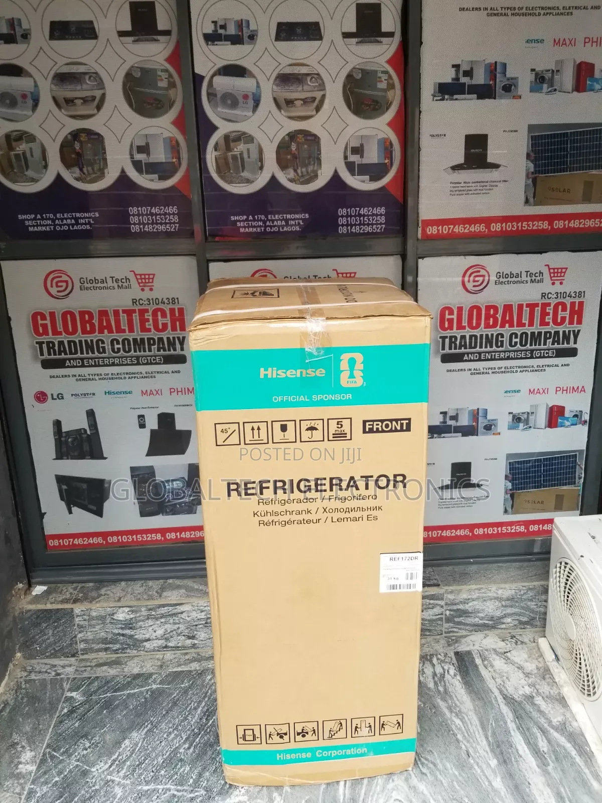 Hisense Top Freezer Refrigerator 124L (172DR)