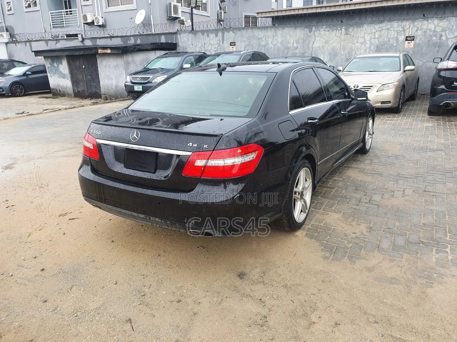 Mercedes-Benz E550 2011 Black