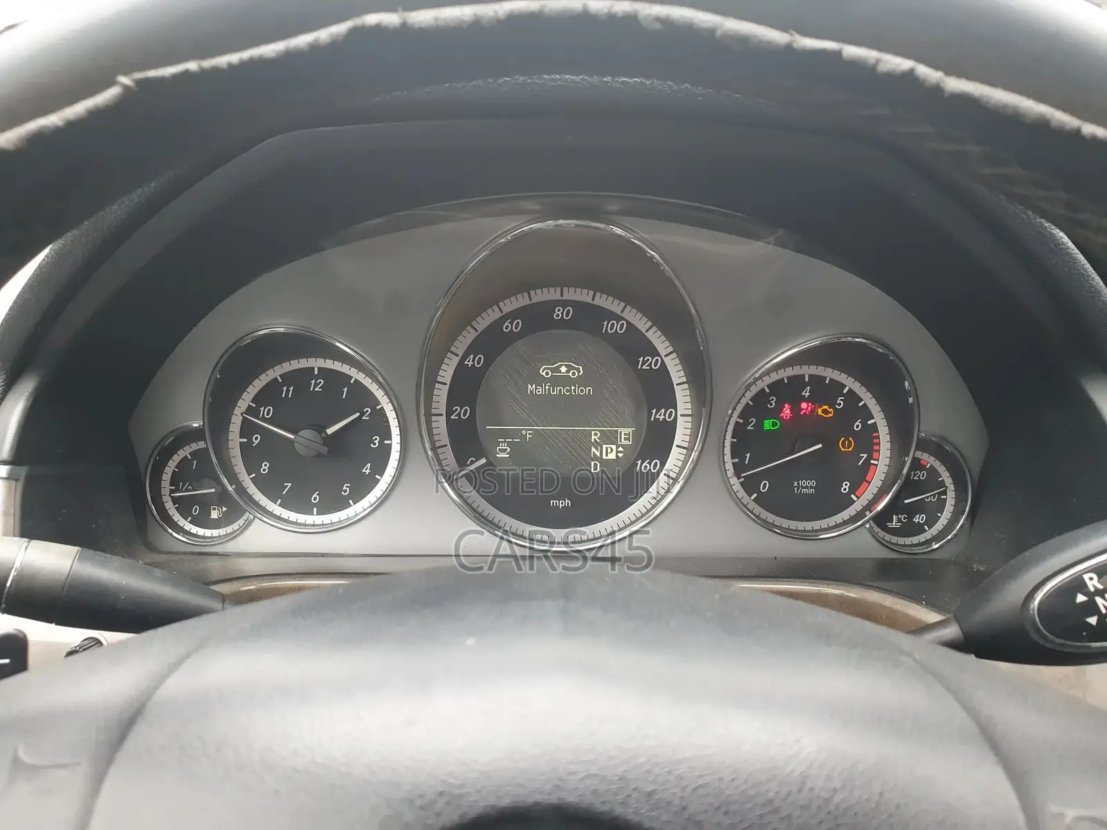 Mercedes-Benz E550 2011 Black