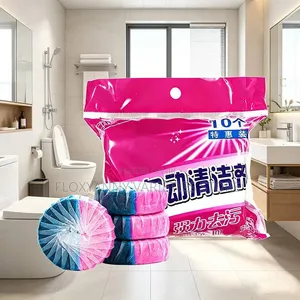 Blue Bubble Toilet Cleaner Deodorizing Block