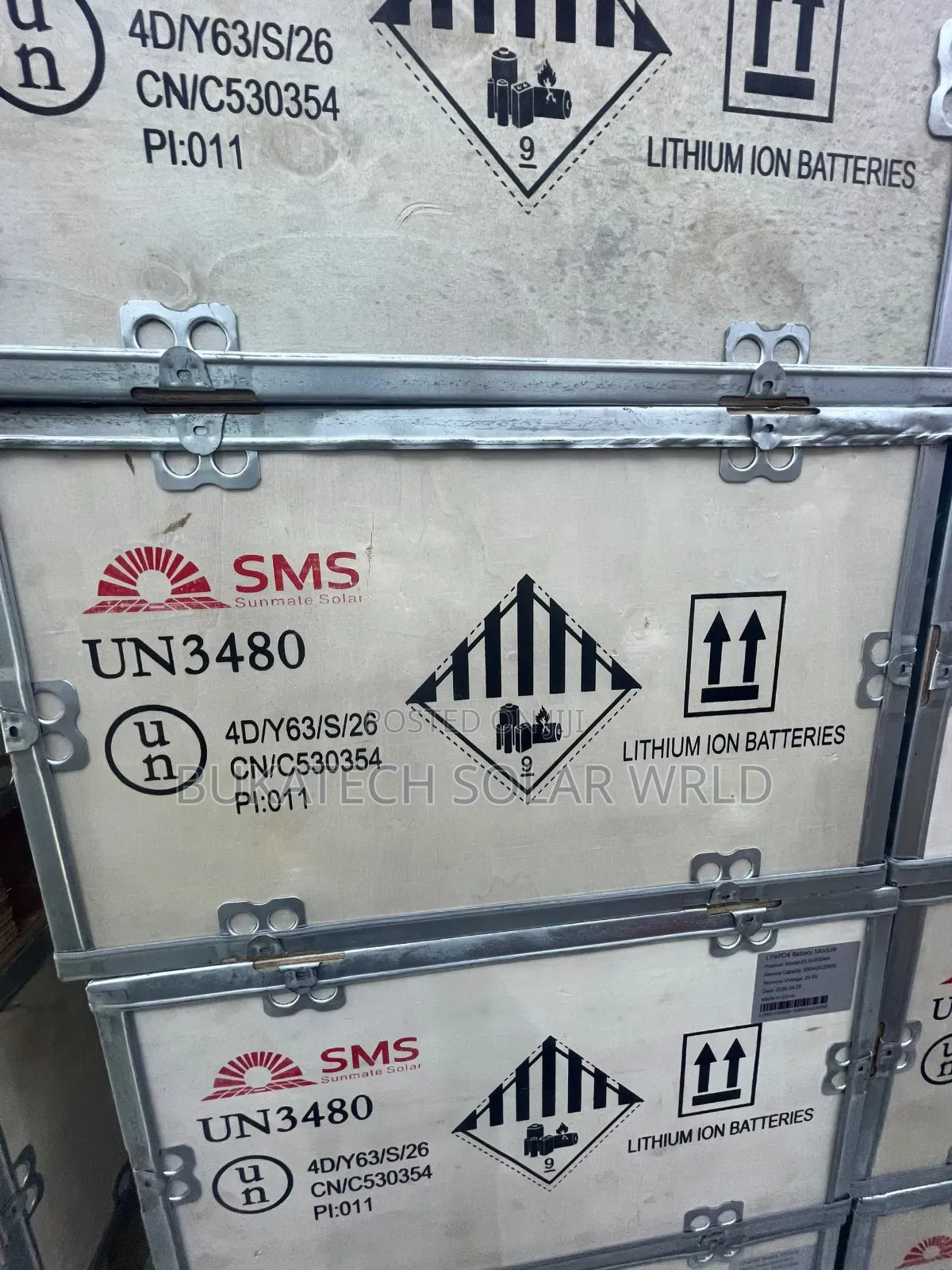 5kwh 24v SMS Lithium Battery