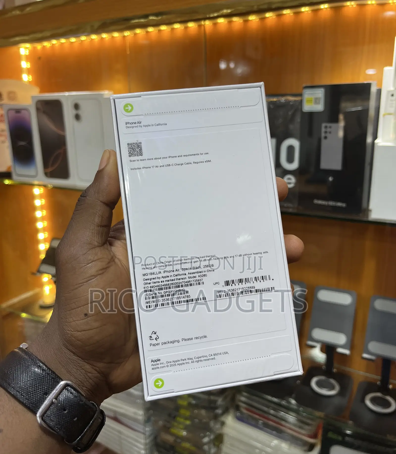 New Apple iPhone Air 256 GB
