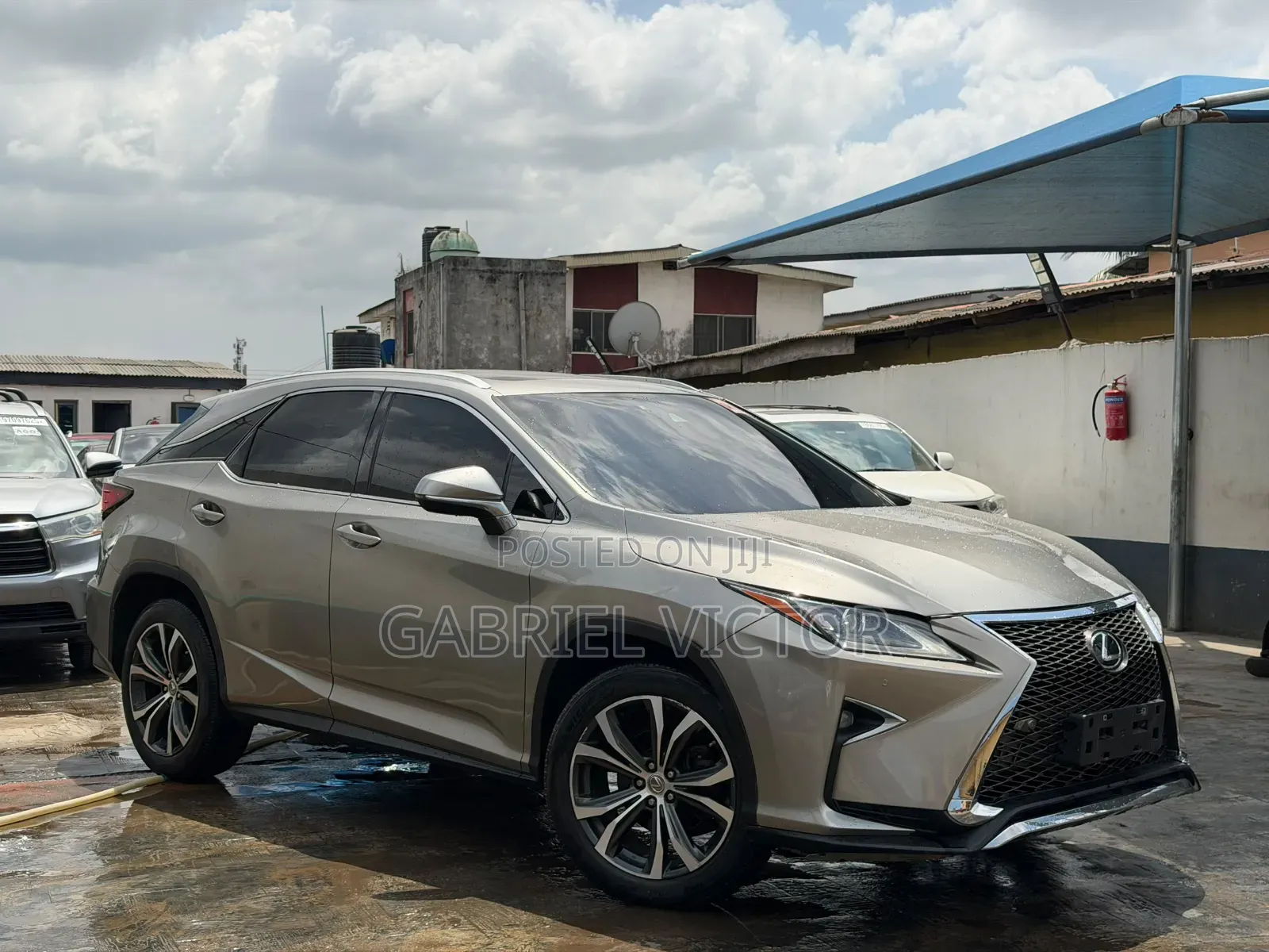 Lexus RX 350 AWD 2017 Gold